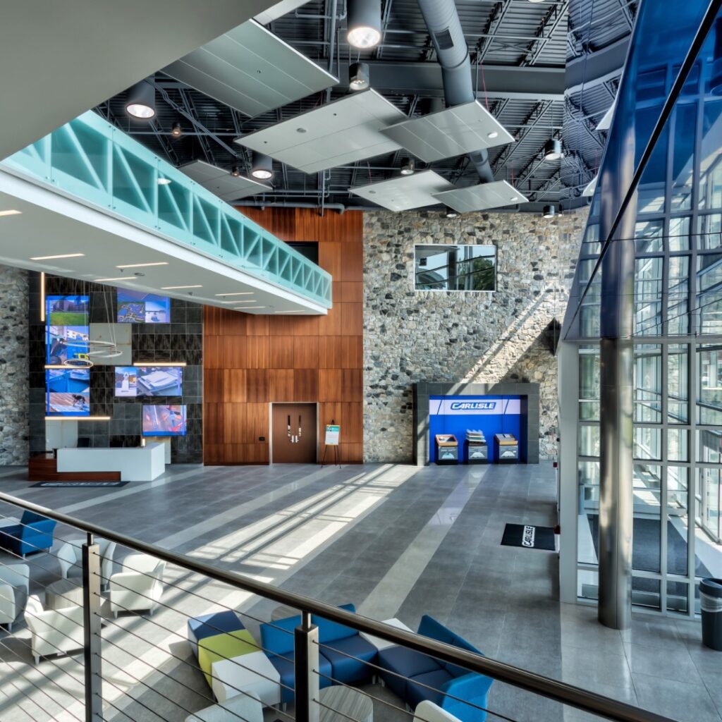 Two-Story Lobby with Catwalk